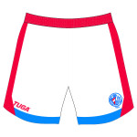 Pantalon basquet personalizado rojo blanco Tuga Teams
