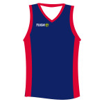 Camiseta basquet azul rojo Tuga Teams