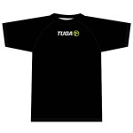Camiseta basica negra Tuga Teams