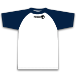 Camiseta blanco azul marino Tuga Teams