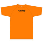 Camiseta basica naranja Tuga Teams